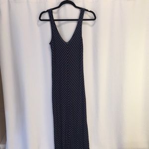 Stripped maxi dress
